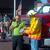 Clyde Mayor Terry Koch presented a granite paver to recently retired volunteer firefighter Dave Jones during the 2012 Watermelon Festival.  Jones had served as fire chief for 27 years.